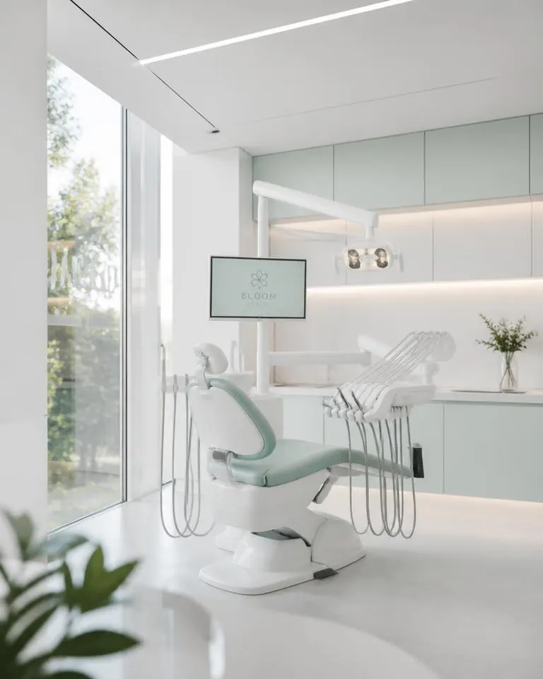 Dentist website concept for Bloom Dental